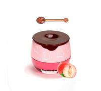 Honey Balm Lip Mask & Lip Sleeping Mask Set - Lip Repair Balm for Moisturising, Nourishing Dry, Peeling, Cracked Lips, Reduce Lip Lines and Plumper (#Peach, 5.5g)