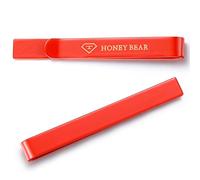 HONEY BEAR 2.12inch Mens Tie Clip Bar - Normal Size for Business Wedding Gift,5.4cm