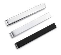 HONEY BEAR 3pcs Set Mens Tie clips Set Tie Bar for Normal Size Tie - 2.12inch for Business Wedding Gift,5.4cm