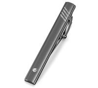 HONEY BEAR 5.4cm Tie Clip Bar with Crystal for Men Wedding Business Gift