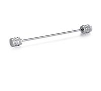 HONEY BEAR 6.4cm Shirt Collar Pin Bar for Men Wedding Business Gift