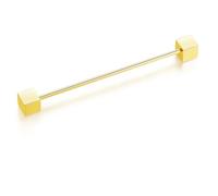 HONEY BEAR 6.4cm Shirt Collar Pin Bar for Men Wedding Business Gift