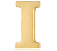 HONEY BEAR Gold Initial Letter Lapel Pin Badge Brooch for Men Women