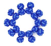 HONEY BEAR Men/Women Silk Knot Cufflinks Elastic Fabric 5 Pair Set with Box