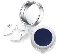 HONEY BEAR Pearl Shell Onyx Shirt Button Cover Cufflinks for Men Wedding