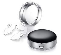 HONEY BEAR Pearl Shell Onyx Shirt Button Cover Cufflinks for Men Wedding