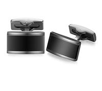 HONEY BEAR Rectangle Cufflinks for Men Wedding Business
