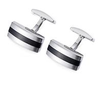 HONEY BEAR Rectangle Cufflinks for Men Wedding Business