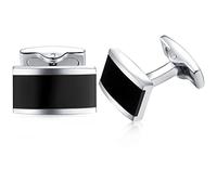 HONEY BEAR Rectangle Cufflinks for Men Wedding Business