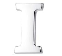 HONEY BEAR Silver Initial Letter Lapel Pin Badge Brooch for Men Women