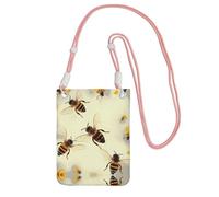 Honey Bee A Large Capacity Crossbody Phone Case For Worry Free Travel