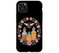 Honey Bee Apothecary Floral Wreath Cottagecore Case for iPhone 11 Pro Max