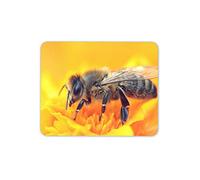 Honey Bee Bumble Mouse Mat Pad - Pollination Nectar Flower Computer #16850