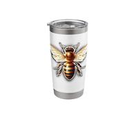 Honey Bee Bumblebee Queen Stainless Steel Insulated Tumbler