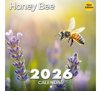 Honey Bee Calendar 2026: A full year celebrating nature’s busiest pollinators in action | Kalender Calendario Calendrier