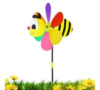 Honey Bee Garden Windmill - Garden Decoration Pinwheels Garden Wind Chime