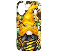 Honey Bee Gnome Heart For Beekeeper Cute Sunflower Pattern Case for iPhone 17