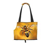 honey-bee print Puppy Carrier Walking Dog Bags Pets Dogs Carrier Bags for small Dogs and Cat and Rabbit