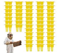 Honey Bee Queen Catcher, Queen Bee Isolation Cage, Honey Bee Queen Hive 100x, Professional Stable Structure Farm Related Fly Equipment for Outdoor Use