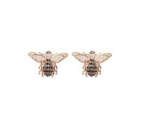 Honey Bee Stud Earrings Rosegold Latelita White One Size
