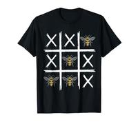 Honey Bee Vintage Tic-Tac-Toe T-Shirt