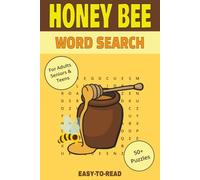 Honey Bee Word Search Puzzle Book: Bees-Themed Word Search Puzzles Inspired by Beekeeping, Nature, Pollination, and Garden Life | Clear, Easy-to-Read ... Puzzles for Relaxation, Travel, and Holidays