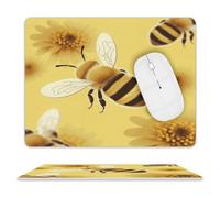 Honey Bee2 Mouse Pad Mouse Mat 10 X 8 Inch