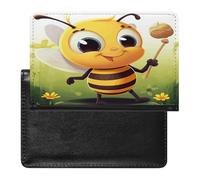 Honey Beem Passport Holder Cover Leather Passport Wallet RFID Blocking Travel Wallet Documents Organizer Passport Protector Passport Cover for Men&Women