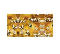 Honey Bees Print Banner Party Backdrops For New Year Graduation Wedding Birthday Party Decor