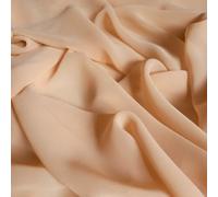 Honey Beige Light Gold Chiffon Fabric - Woven Sheer Material - 150cm Wide - Sold by The metre