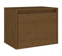 (honey brown, 1) vidaXL Wall Cabinet Hanging Storage Cabinet Wall Cupboard Solid Wood Pine