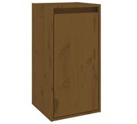 (honey brown, 1) vidaXL Wall Cabinet Hanging Storage Cabinet Wall Cupboard Solid Wood Pine