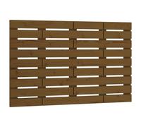 (honey brown, 106 x 3 x 63 cm) vidaXL Wall Headboard Bedroom Bed Header Decor Bed Headboard Solid Wood Pine