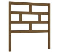 (honey brown, 106 x 4 x 100 cm) vidaXL Bed Headboard Bedroom Bed Header Decorative Headboard Solid Wood Pine