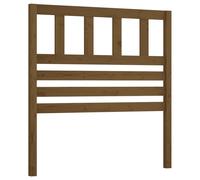 (honey brown, 106 x 4 x 100 cm) vidaXL Bed Headboard Bedroom Bed Header Decorative Headboard Solid Wood Pine
