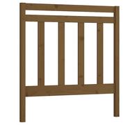 vidaXL Bed Headboard Honey Brown 106x4x100 cm Solid Wood Pine