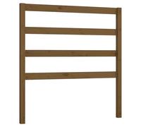 (honey brown, 106 x 4 x 100 cm) vidaXL Solid Wood Pine Bed Headboard Home Furniture Multi Colours Multi Sizes