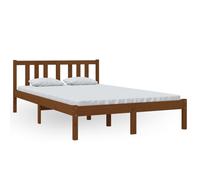 (honey brown, 120 x 200 cm) vidaXL Solid Wood Bed Frame Wooden Platform Bed Multi Colours Multi Sizes