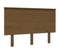 (honey brown, 124 x 6 x 82.5 cm) vidaXL Bed Headboard Home Bedroom Decorative Bed Header Panel Solid Wood Pine