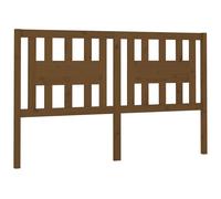 (honey brown, 126 x 4 x 100 cm) vidaXL Headboard Bedroom Bed Headboard Decorative Bed Header Solid Wood Pine