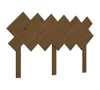 (honey brown, 132 x 3 x 81 cm) vidaXL Bed Headboard Home Bedroom Decorative Bed Header Panel Solid Wood Pine