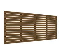 (honey brown, 156 x 3 x 91.5 cm) vidaXL Wall Headboard Bedroom Bed Header Decor Bed Headboard Solid Wood Pine
