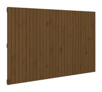 (honey brown, 185 x 3 x 110 cm) vidaXL Solid Wood Pine Wall Headboard Bed Header Multi Colours Multi Sizes