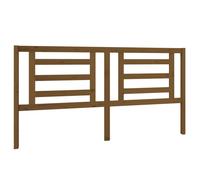 (honey brown, 186 x 4 x 100 cm) vidaXL Bed Headboard Bedroom Bed Header Decorative Headboard Solid Wood Pine
