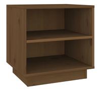 Vidaxl Bedside Cabinets 2 Pcs Honey Brown 40X34X40 Cm Solid Wood Pine, Brown