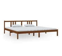 Solid Wood Bed Frame Wooden Platform Bed Multi Colours Multi Sizes vidaXL