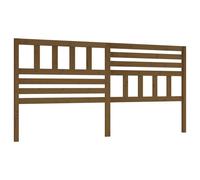 (honey brown, 206 x 4 x 100 cm) vidaXL Bed Headboard Bedroom Bed Header Decorative Headboard Solid Wood Pine