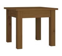 Vidaxl Coffee Table Honey Brown 35X35X30 Cm Solid Wood Pine, Brown