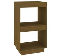 (honey brown, 40 x 35 x 71 cm) vidaXL Solid Pinewood Book Cabinet/Room Divider Multi Colours Multi Sizes