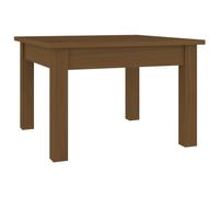 (Honey brown, 45 x 45 x 30 cm (L x W x H)) vidaXL Coffee Table Hallway Side End Table Tea Accent Table Solid Wood Pine